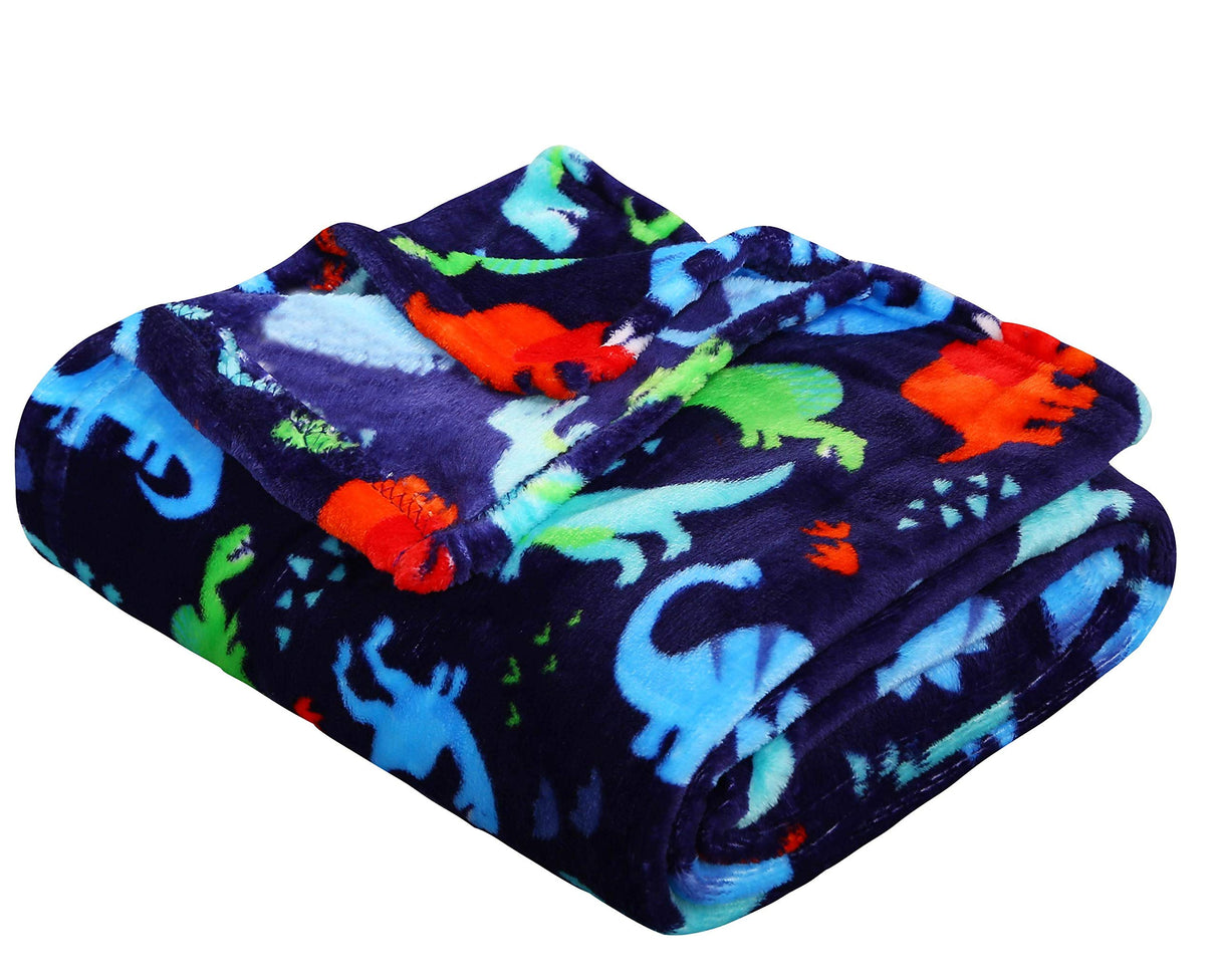 Decor&More Tropical Summer Novelty Velvet Fleece Throw Blanket (50" x 60")