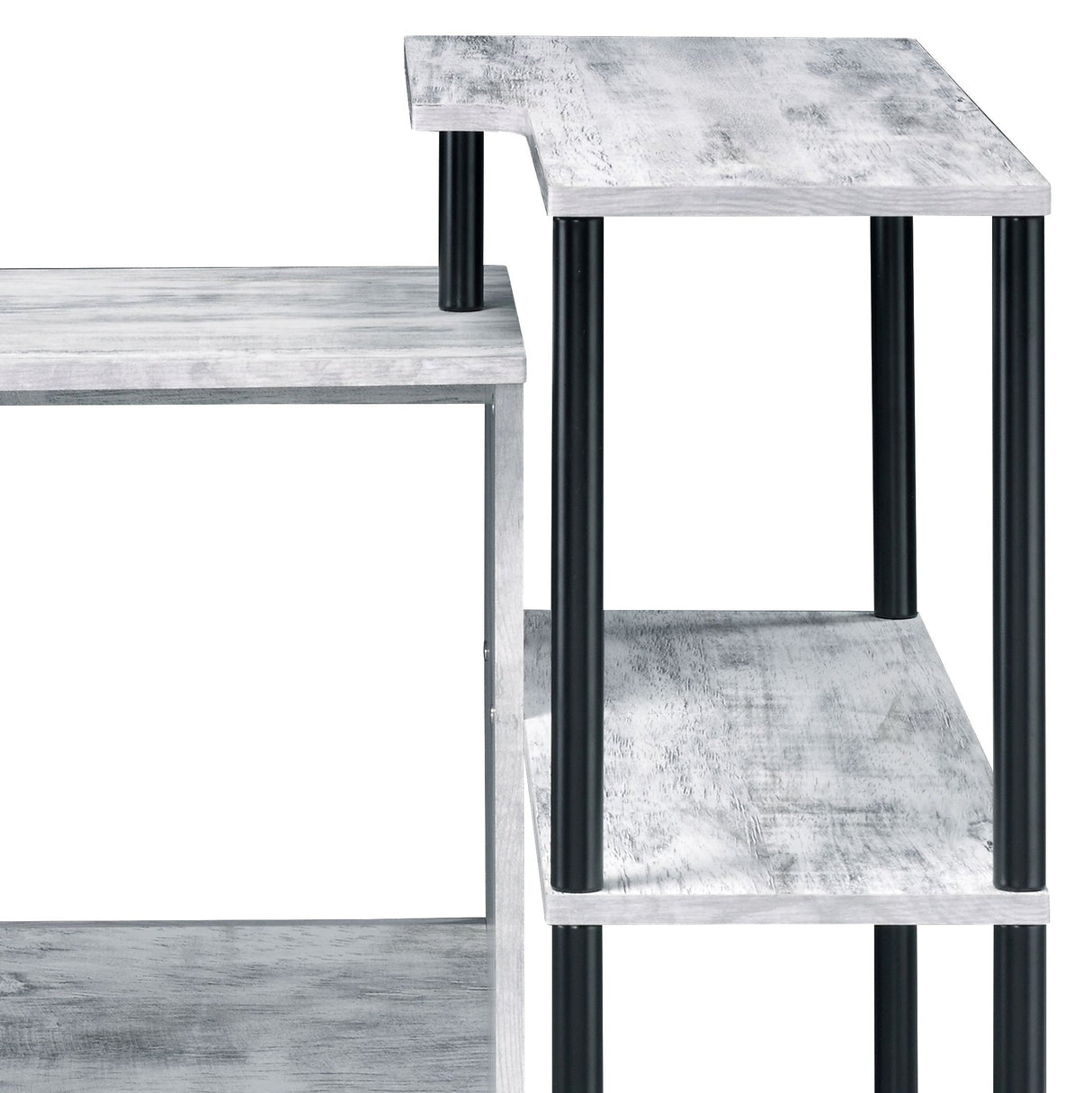 Levi Antique L-Shaped Writing Desk