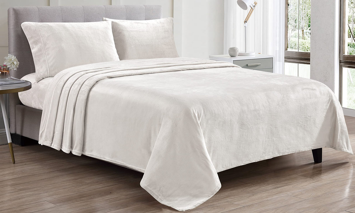 Faith, Hope, Love Home Decor Luxury Elegance Extra Soft Velvet Touch Microplush Sheet Set