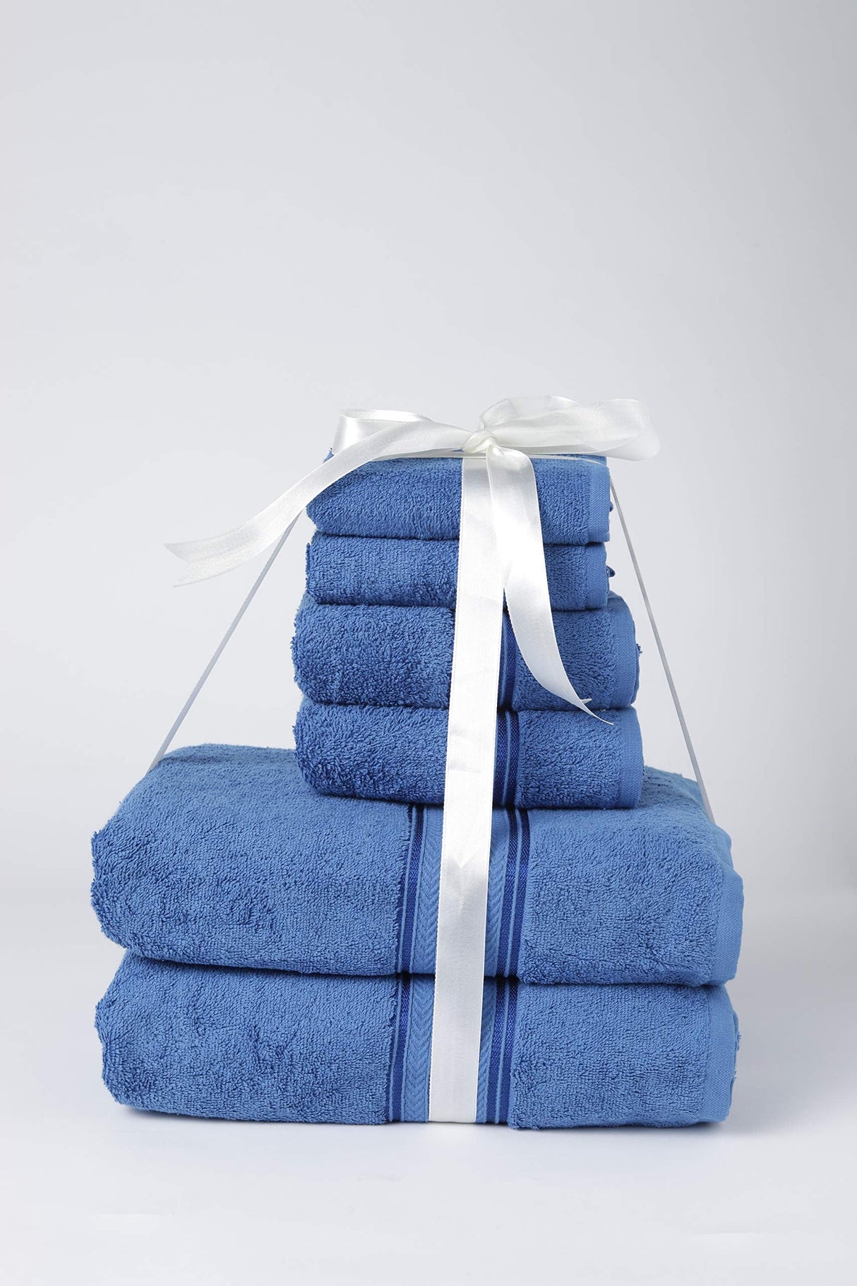 Faith, Hope, Love Home Decor Bathessentials 100% Cotton Extra Heavy 6 Piece Bath Towel Set