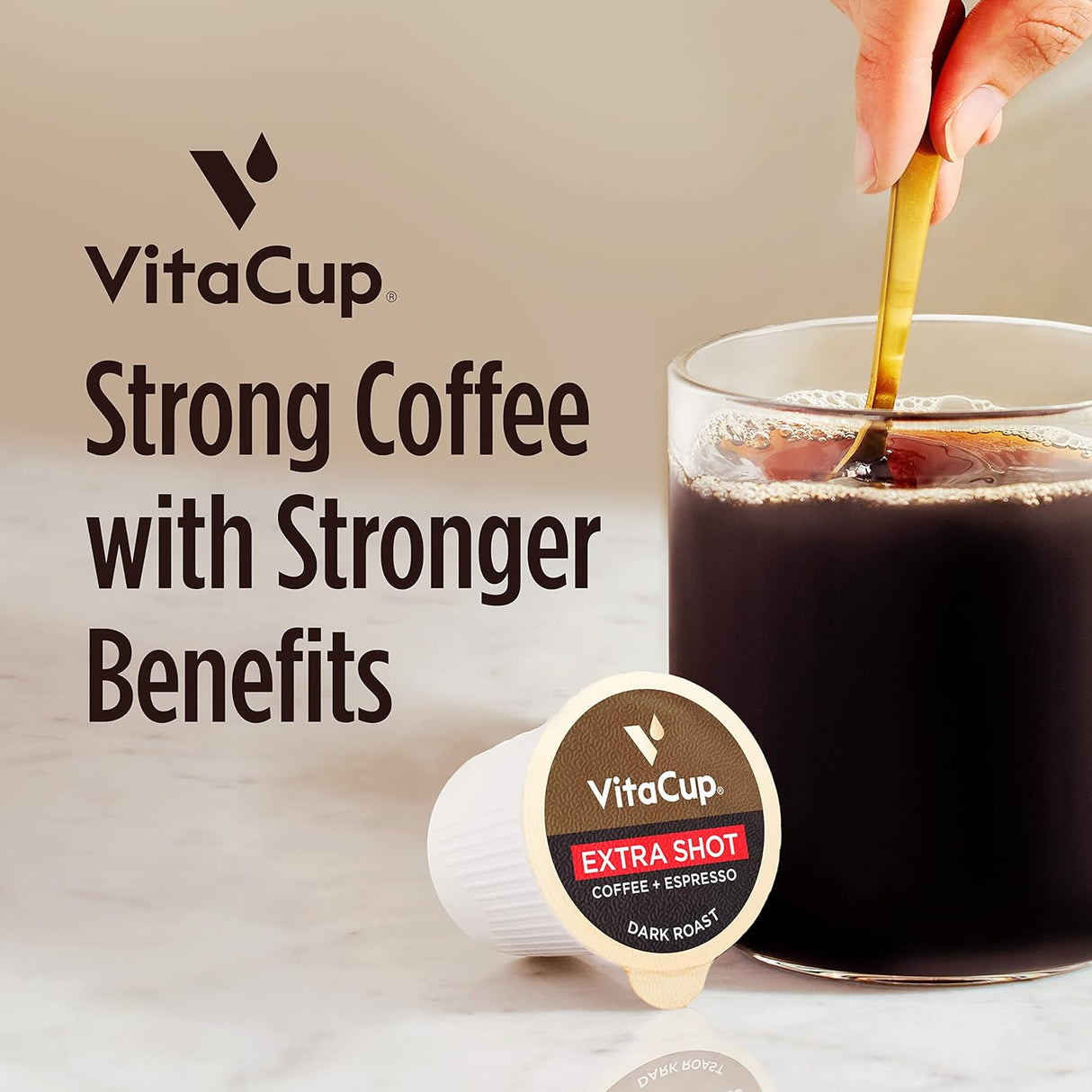 Slim Organic Coffee Pods with Diet Support Bold Flavor