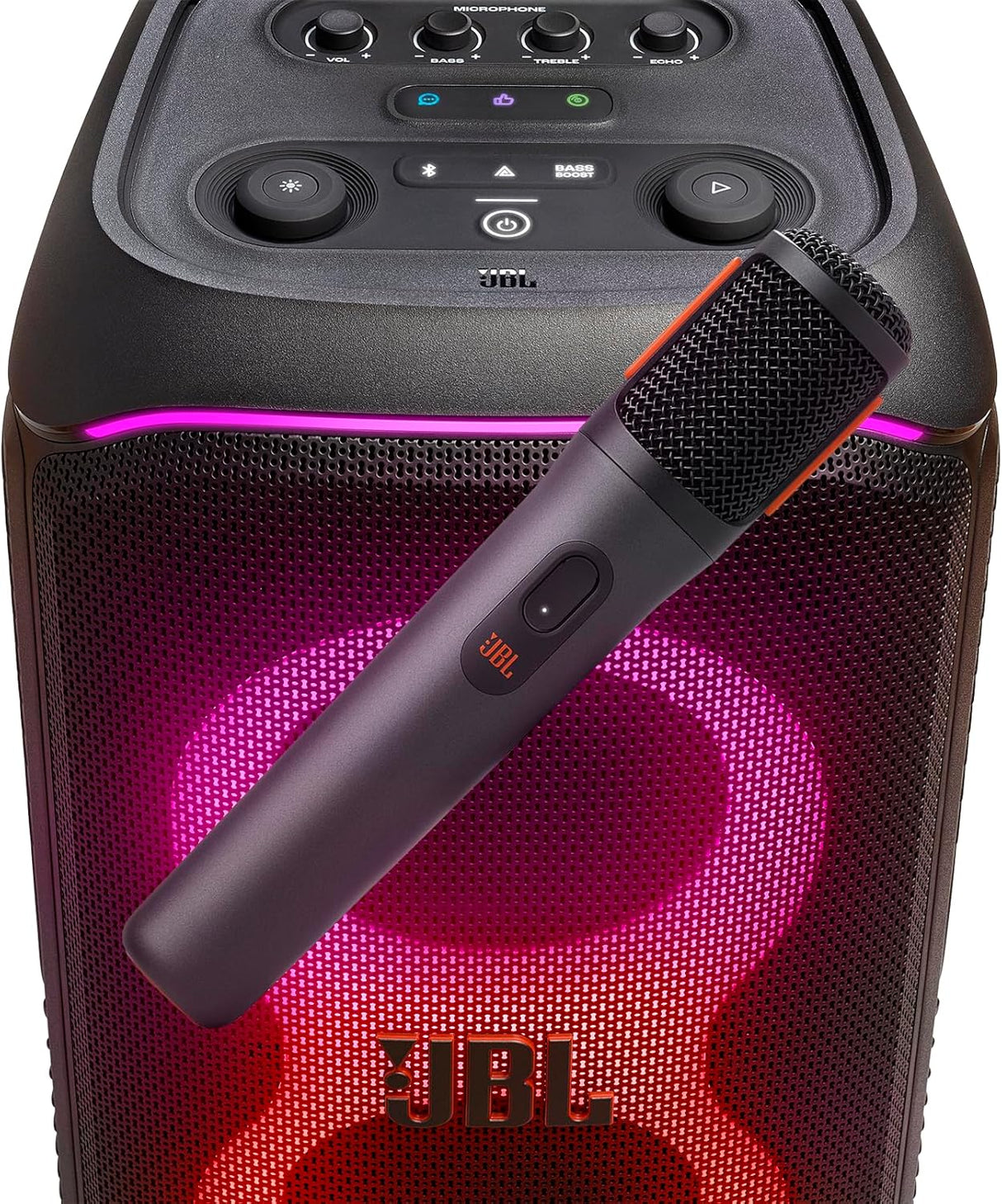 JBL - PartyBox Wireless Microphones - Black