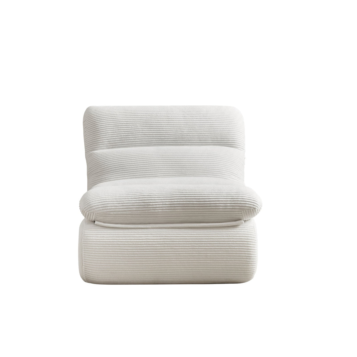 Modern Compressed Lounge Chair with Ottoman