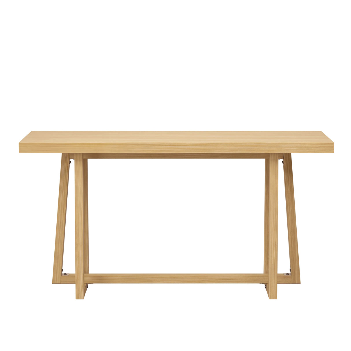 59.84'' Console Table - Natural Finish