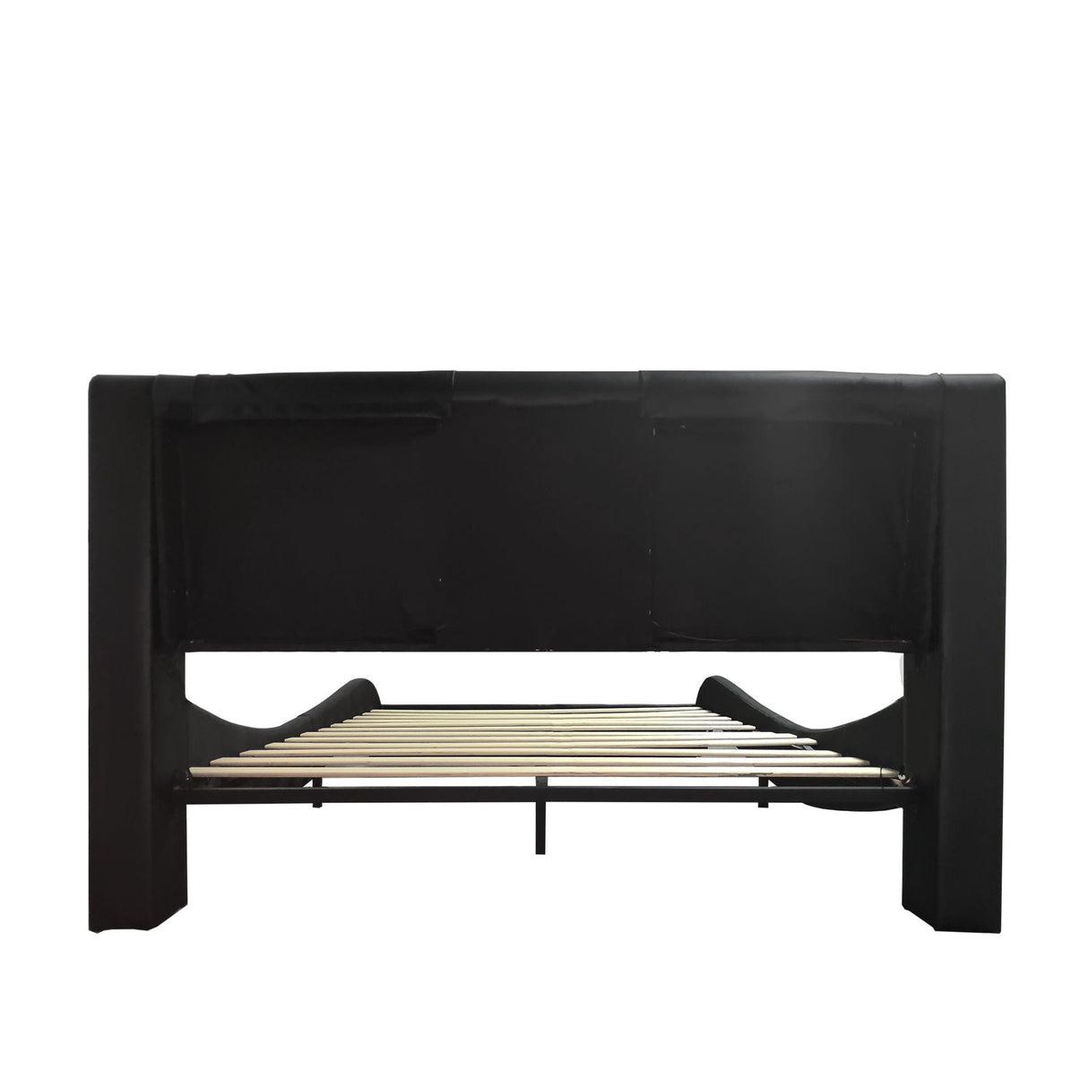Platform Bed Frame With LED Lighting, tooth Music, Vibration Massage