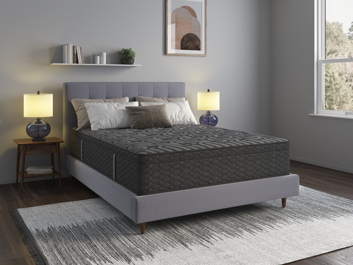 The Restonic Luxury Euro Top Mattress Ensemble