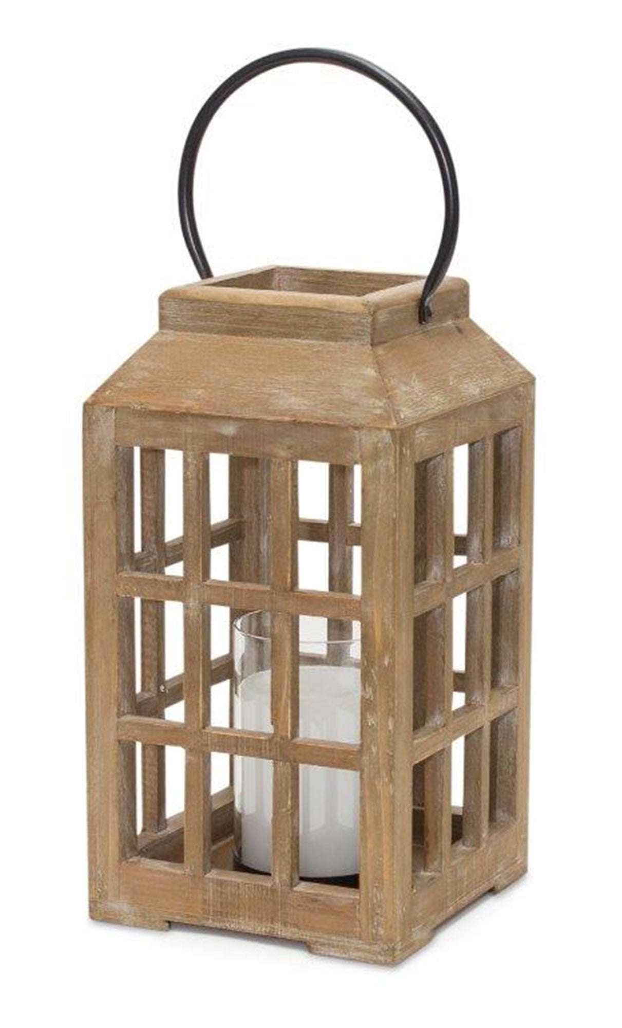 Wooden-Lantern-with-Glass-Hurricane-Outdoor-Lighting
