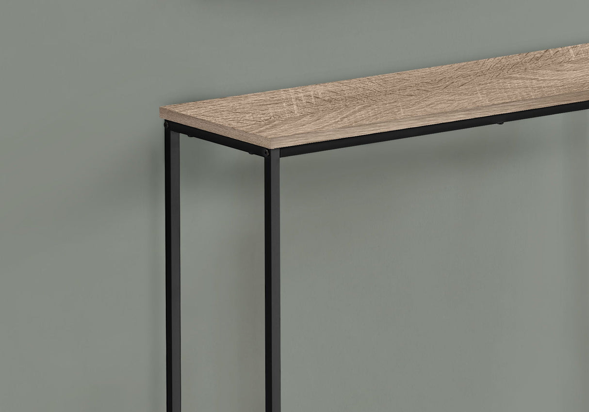 Accent Console Table for Entryway with Stable Support and Contemporary Style