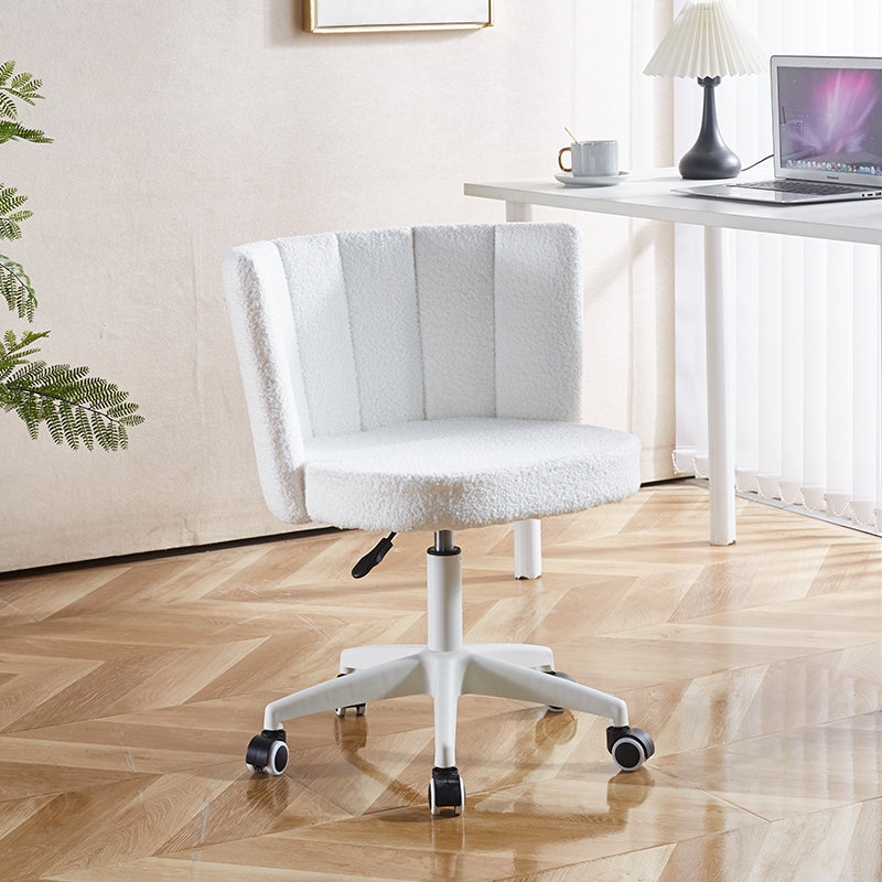 Fluffy-White-Vanity-Swivel-Desk-Chair--Height-Adjustable-Chairs-&-Seating