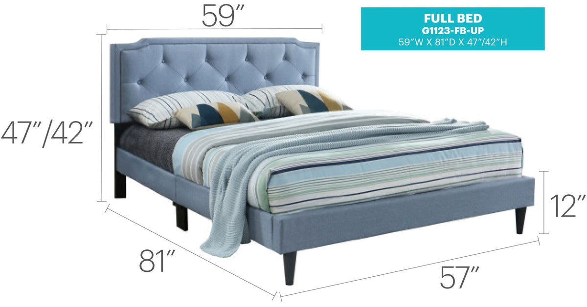 Button Tufted Bed Charming For Cozy Spaces