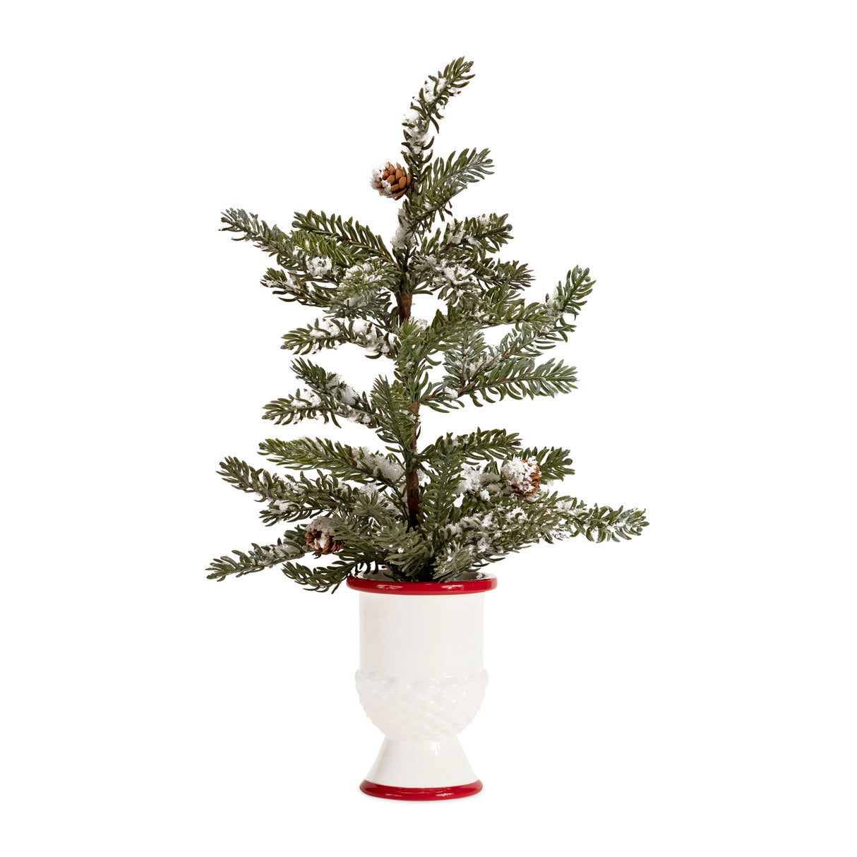 Mini-Pine-Tree-with-Ceramic-Pot-(Set-of-2)-Christmas-Decor