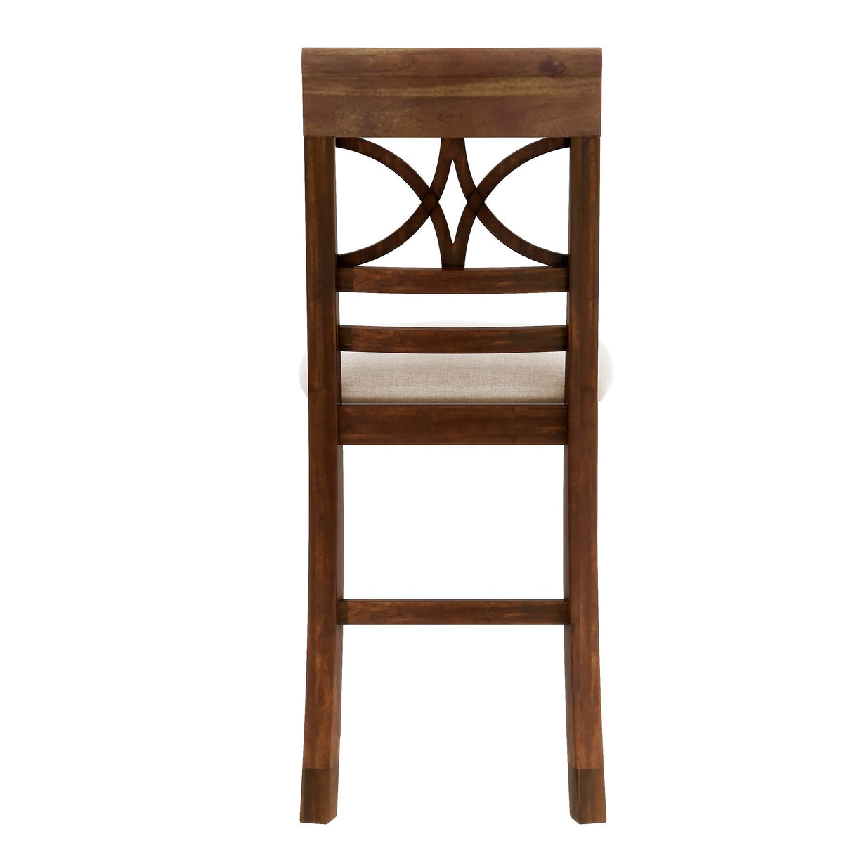 Charlie Walnut Farmhouse Counter Height 6-Piece Dining Set