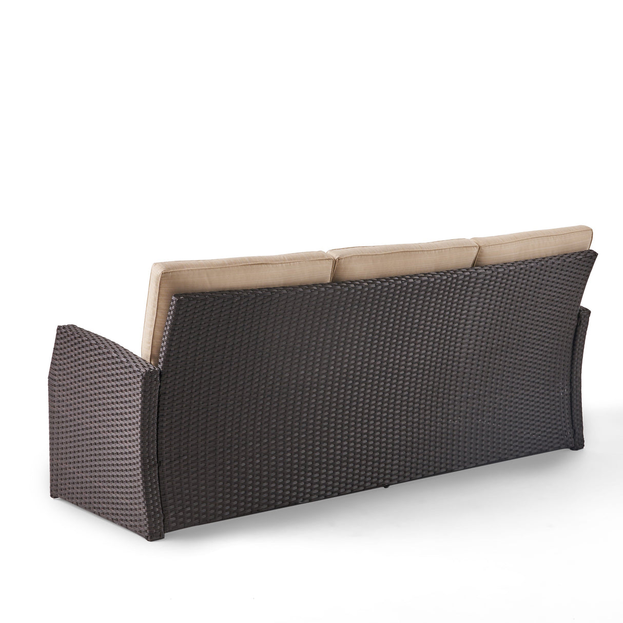 The All-Weather Steel-Framed Three-Seater Patio Sofa
