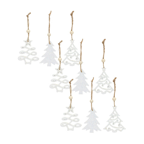 Wood-Tree-Tag-Ornament-with-Beaded-Hanger-(Set-of-9)-Christmas-Ornaments