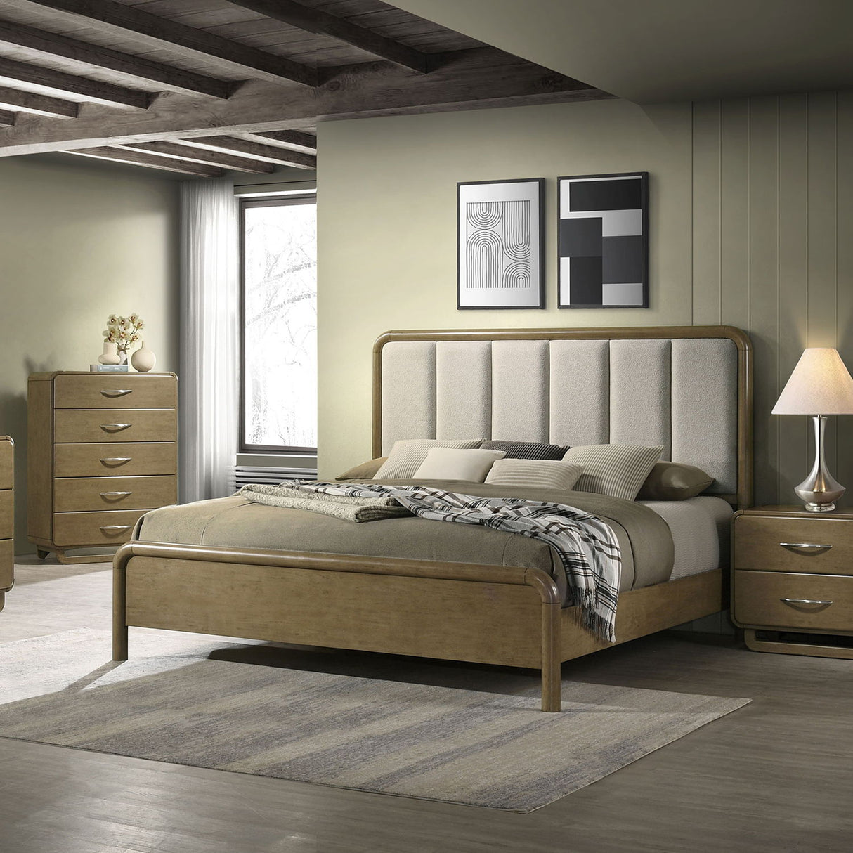 Tully - 5 Drawer Chest - Nutmeg Brown