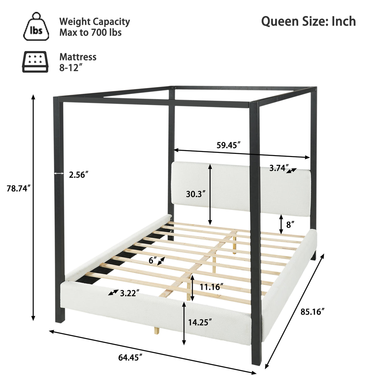 Modern Canopy Bed