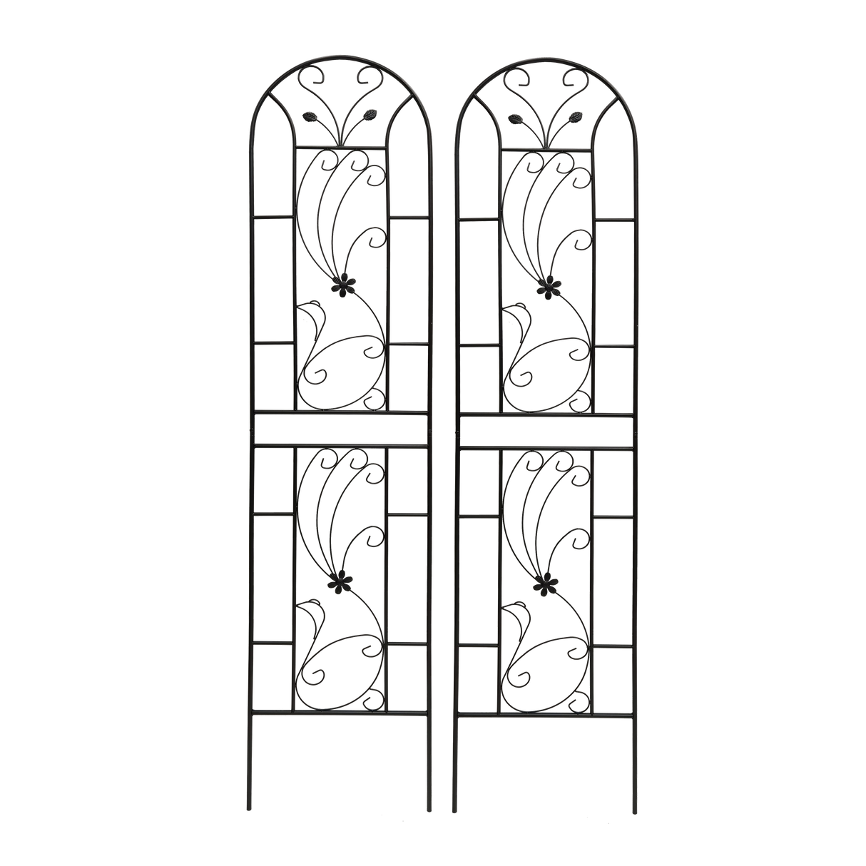 4 Pack Metal Garden Trellis