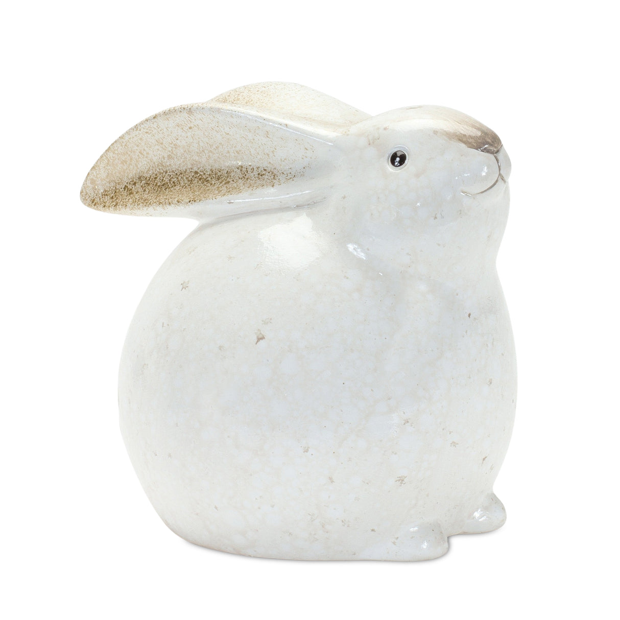 Rustic terra cotta bunny figurine (set of 4)