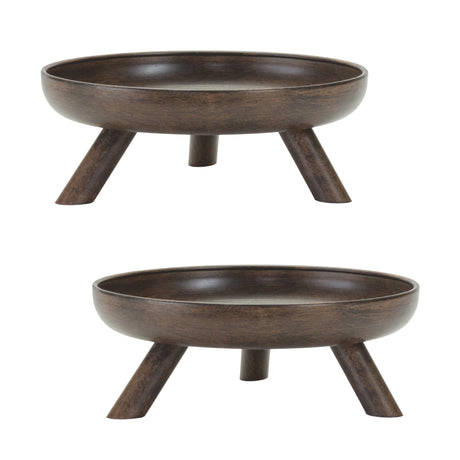 Metal-Bowl-Pedestal-with-Legs-(Set-of-2)-Bowls