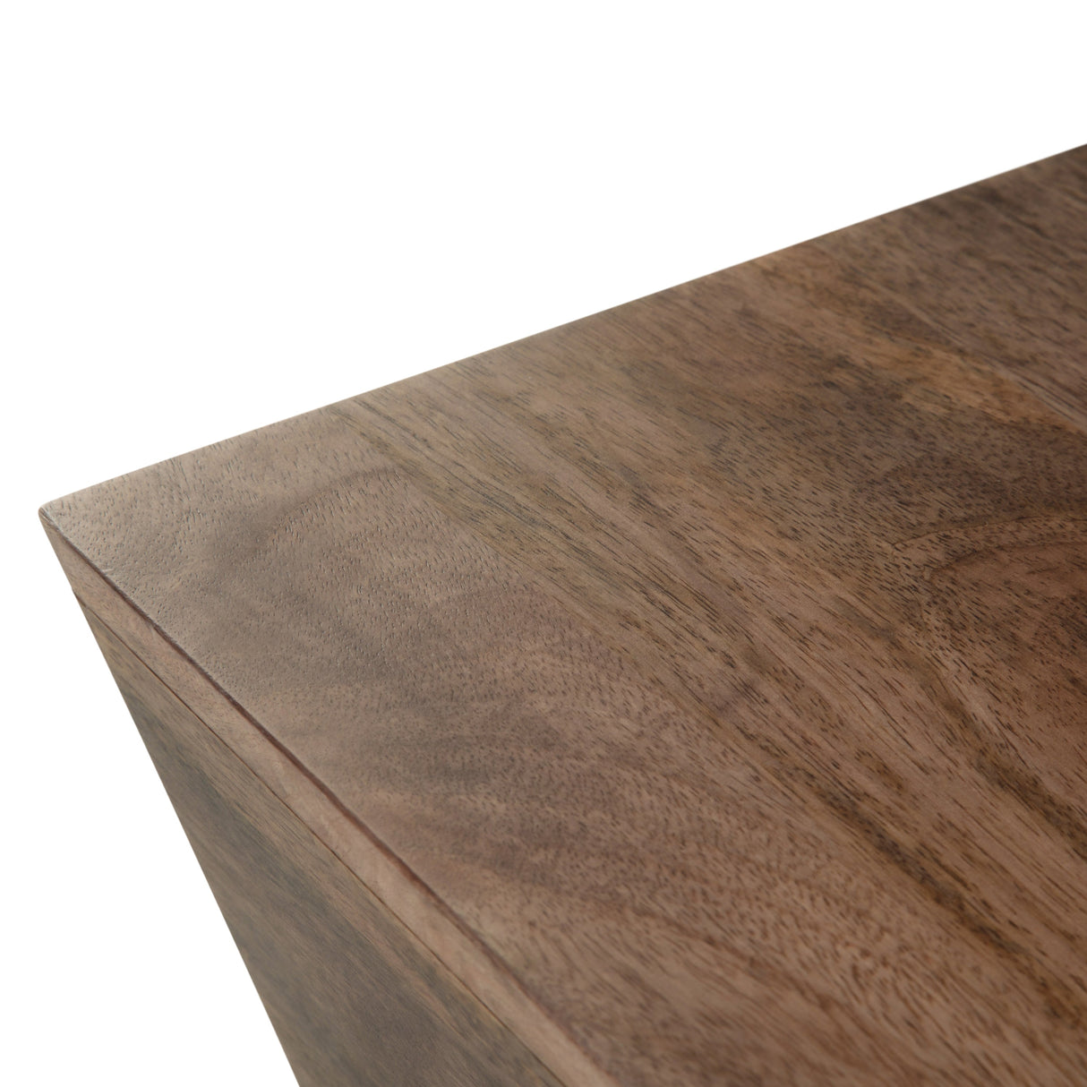 Abba Square Coffee Table - Dark Brown