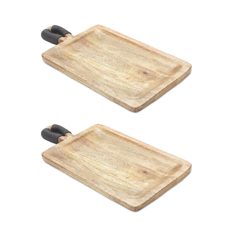 Mango-Wood-Cutting-Board-Style-Tray-(Set-of-2)-Serving-Trays