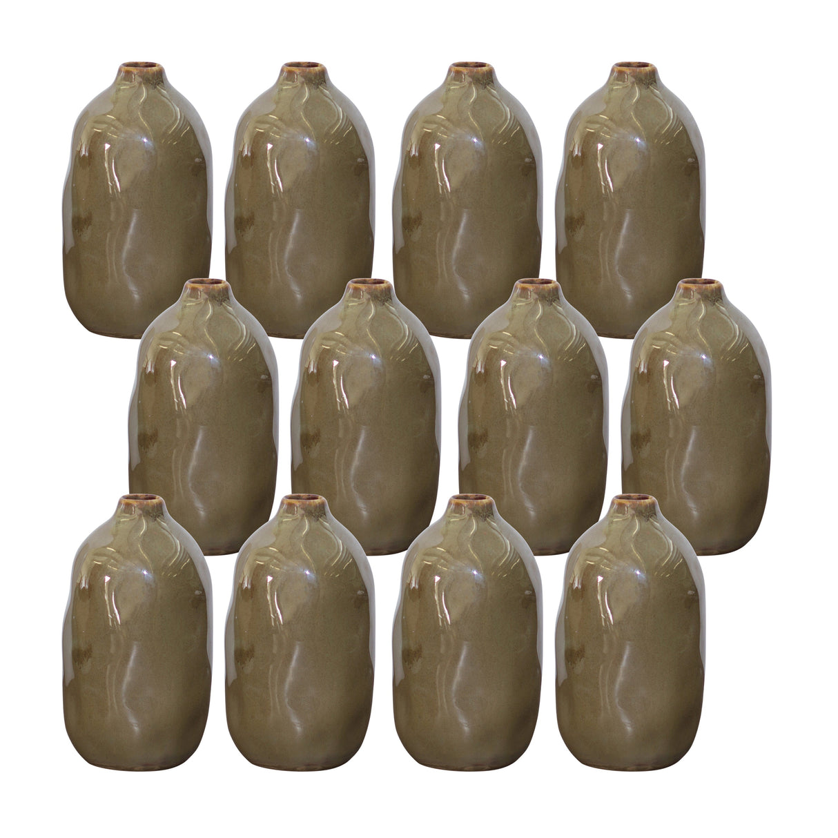 Ceramic Bud Vase (Set of 12)