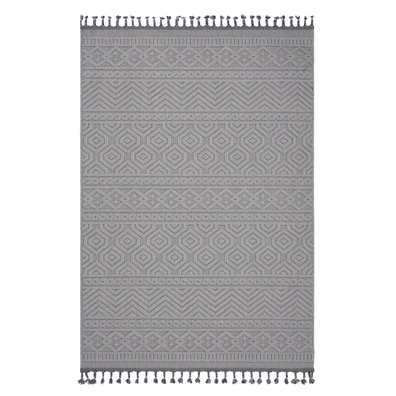 NAAR Guros Collection Geometric Indoor/Outdoor Area Rug