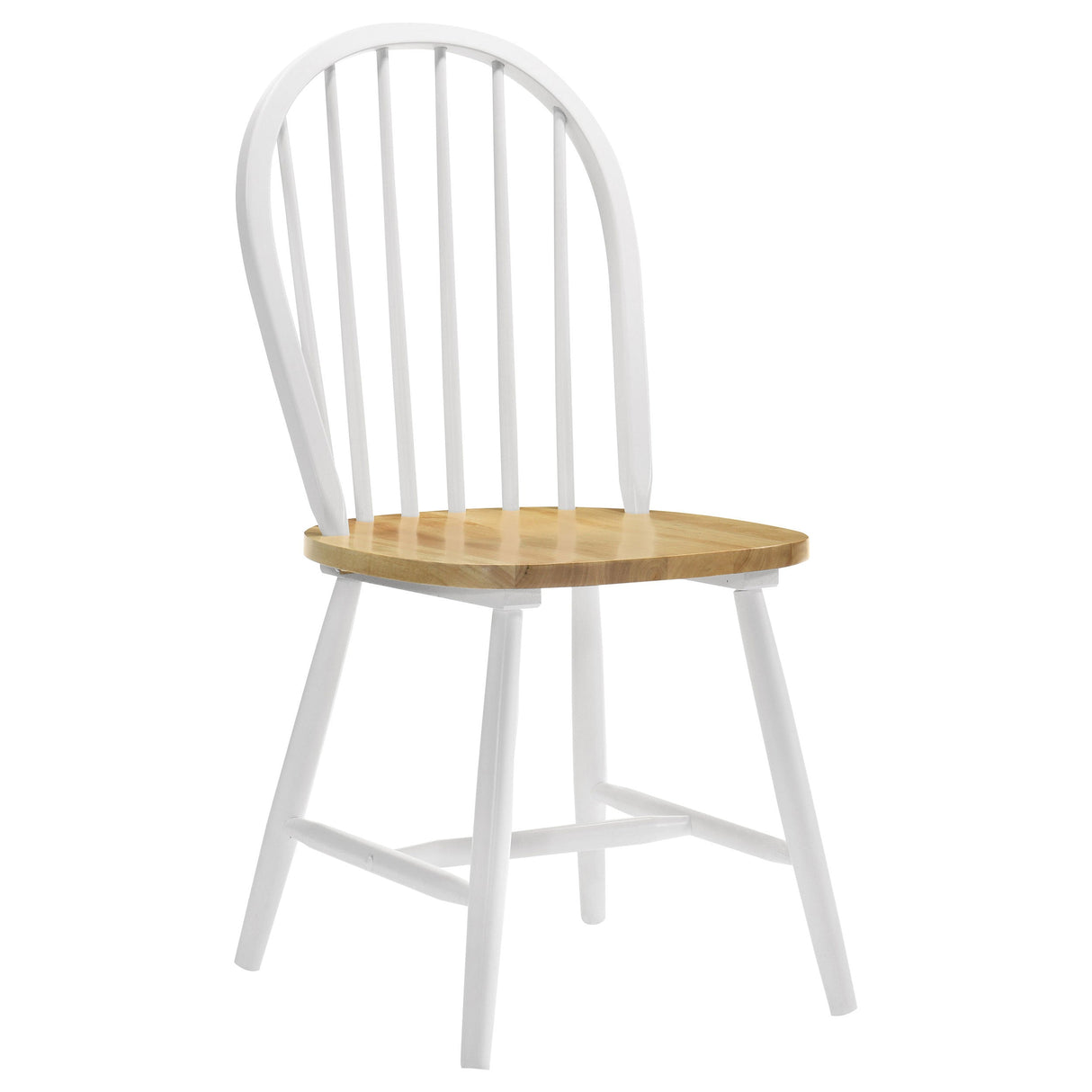 Greer Natural Brown And White 5-Piece Dining Set