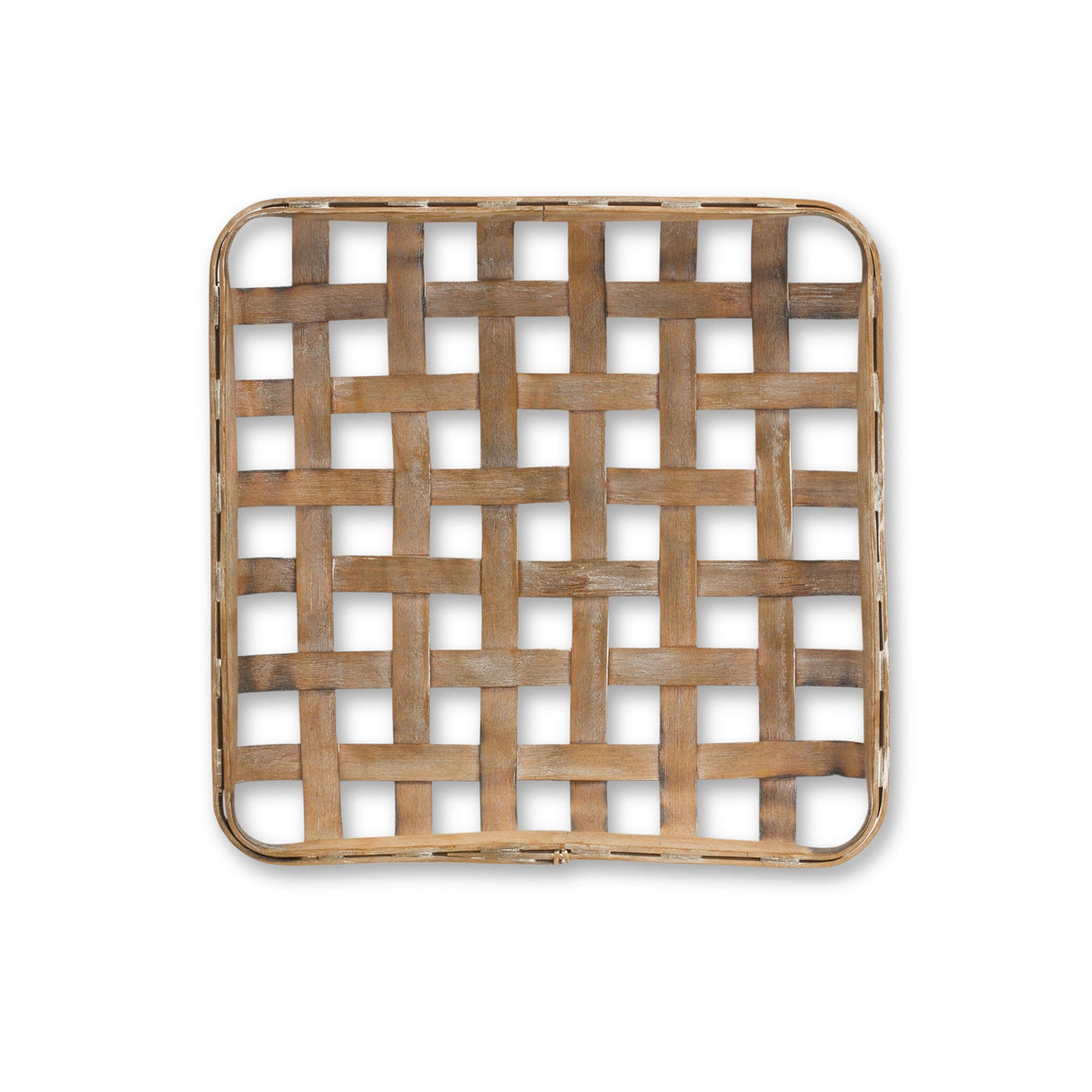 Square Bamboo Basket Tray (Set of 2)