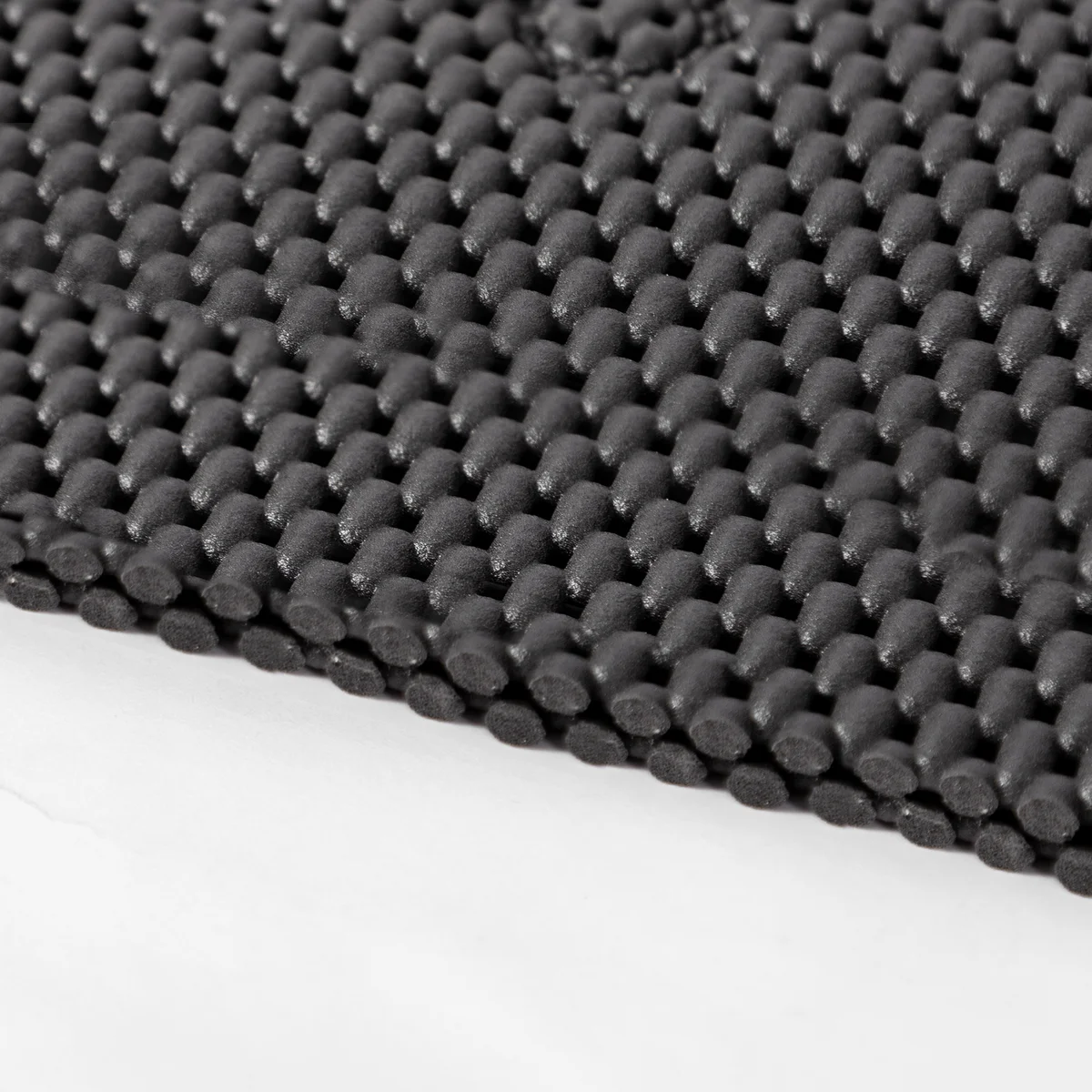 36 in. x 17 in. Non-Skid Double Foam Bath Mat with 58 Suction Cups