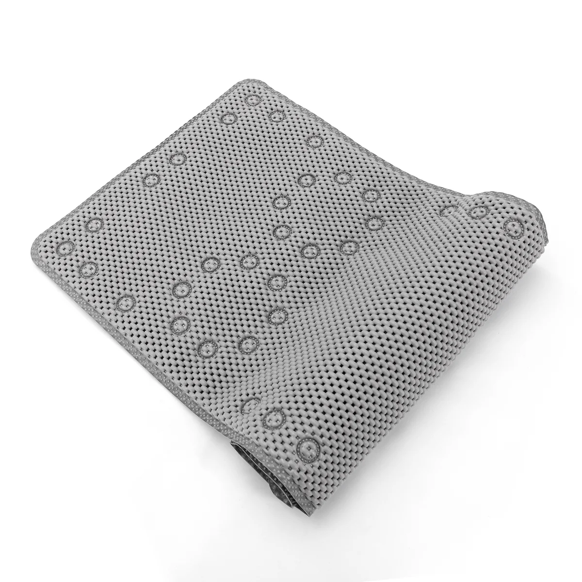 36 in. x 17 in. Non-Skid Double Foam Bath Mat with 58 Suction Cups