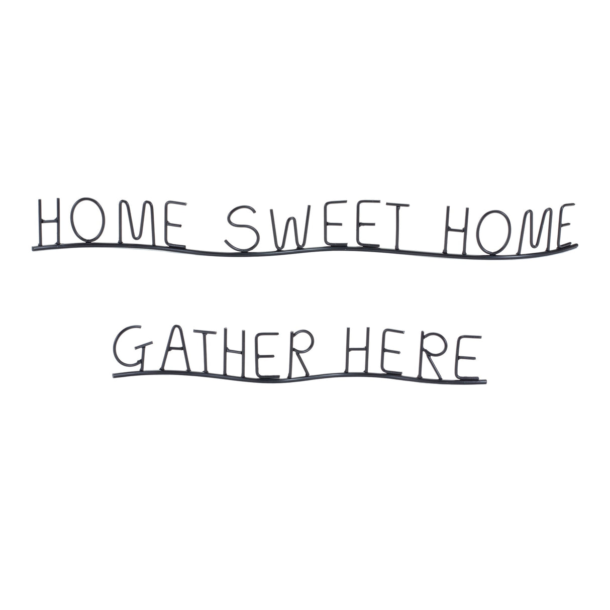 Gather and home sentiment decor (set of 4)