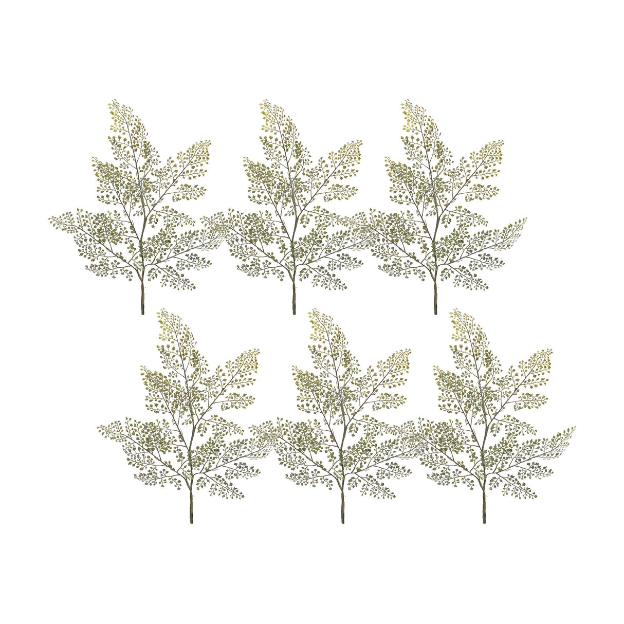 Maiden-Hair-Fern-Foliage-Spray-(Set-of-6)-Artificial-Flowering-Plants