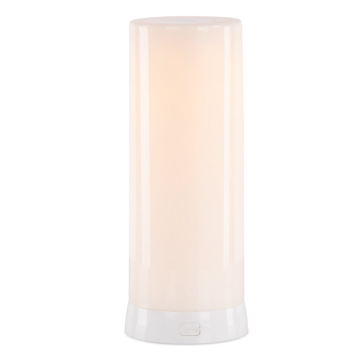 LED FIA Flame Designer Candle with White Hue 7.5"H