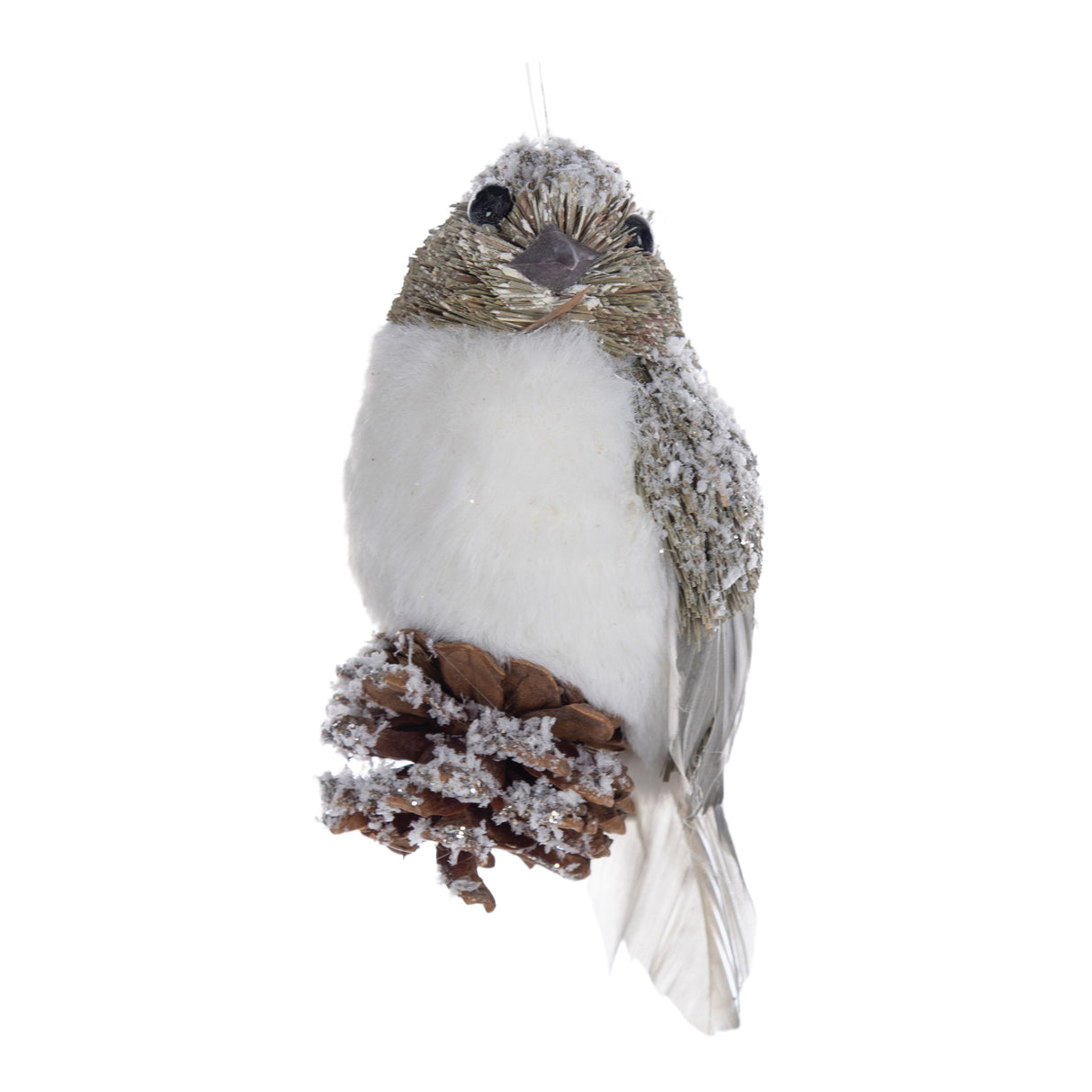 Sisal-Bird-Ornament-(Set-of-12)-Christmas-Ornaments