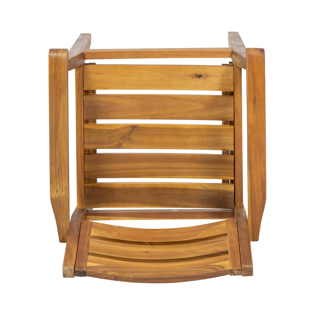 STAMFORD Dining Chairs Set of 2, Acacia Wood Patio Armchair