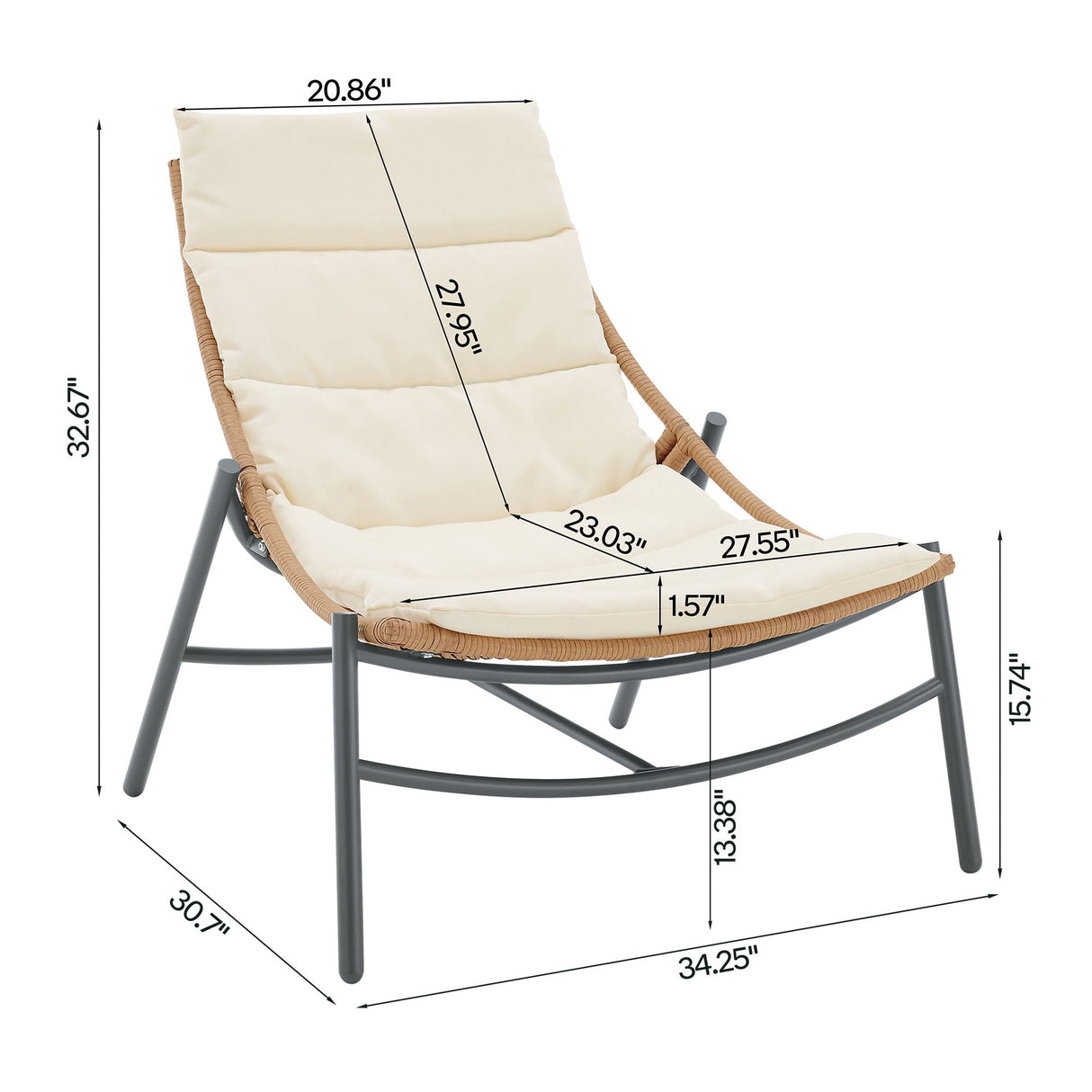 Sunset - 3 Piece Conversation Set