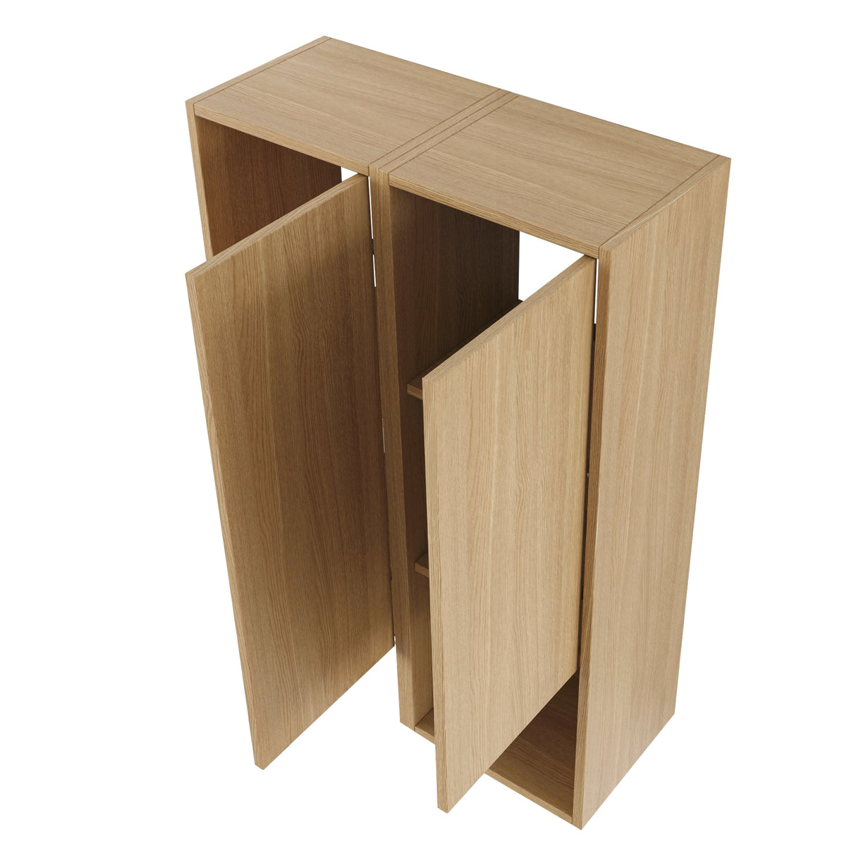 24 Inch Wall-Mounted Side Cabinet Combination