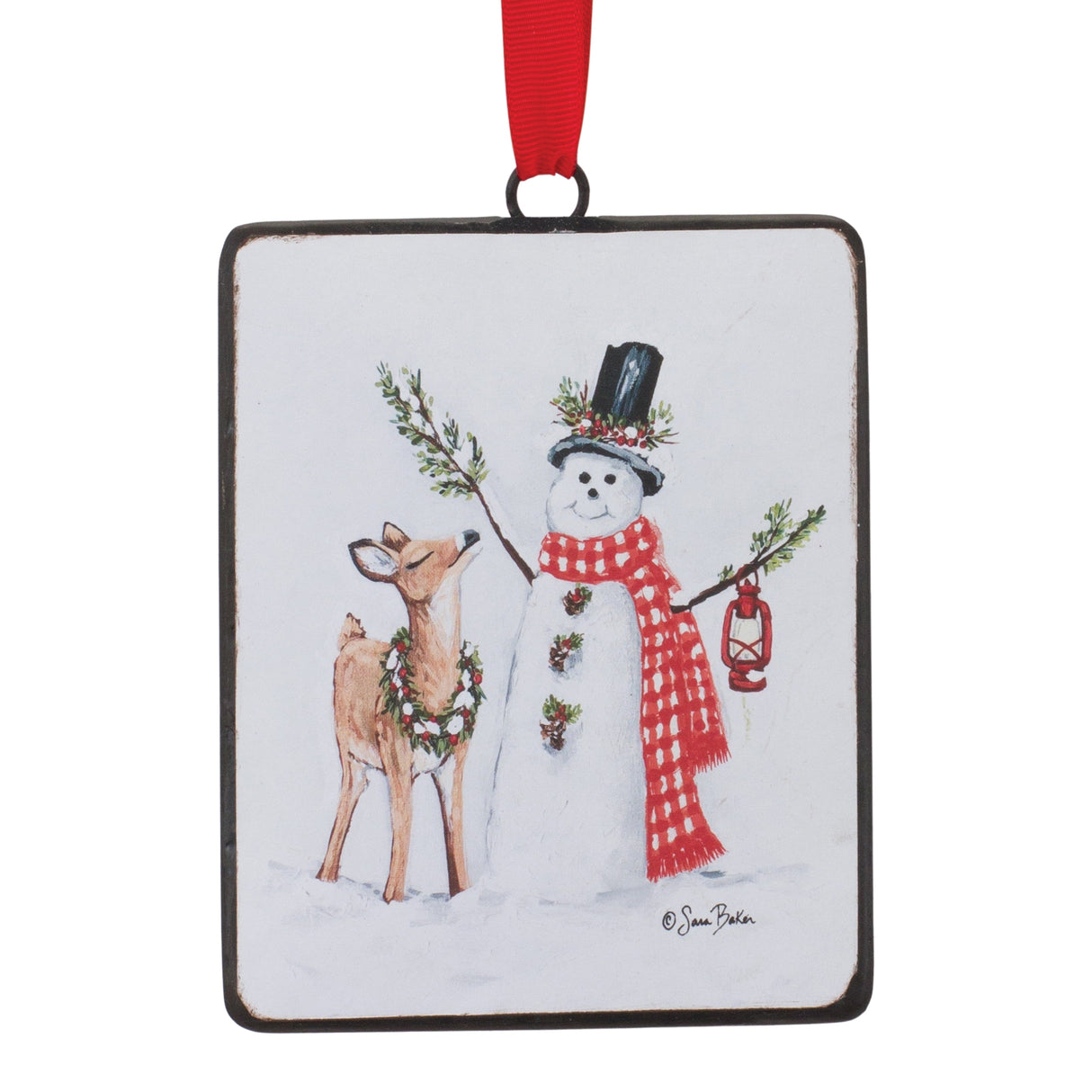 Snowman-and-Deer-Ornament-(Set-of-12)-Christmas-Ornaments