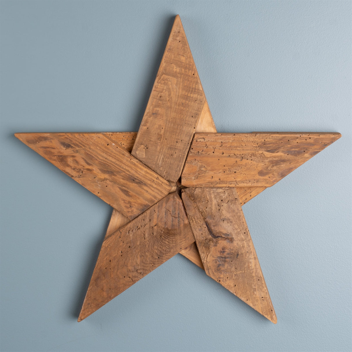 Pine-Wood-Star-Decor-(Set-of-2)-Wall-Accents