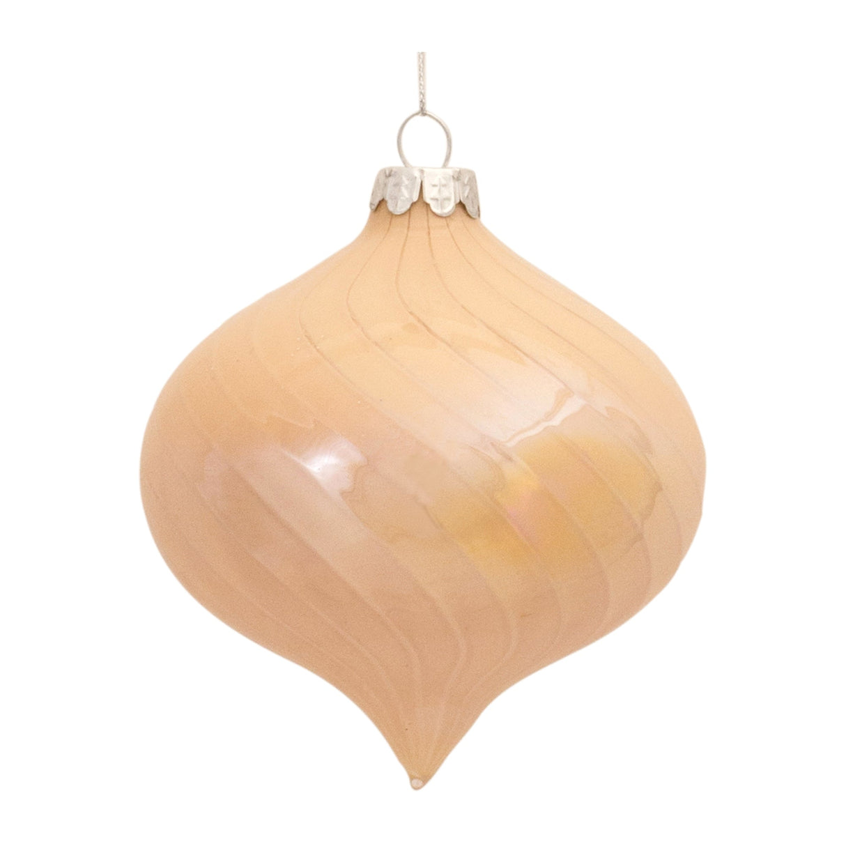 Irredescent Glass Ornament (Set of 6)
