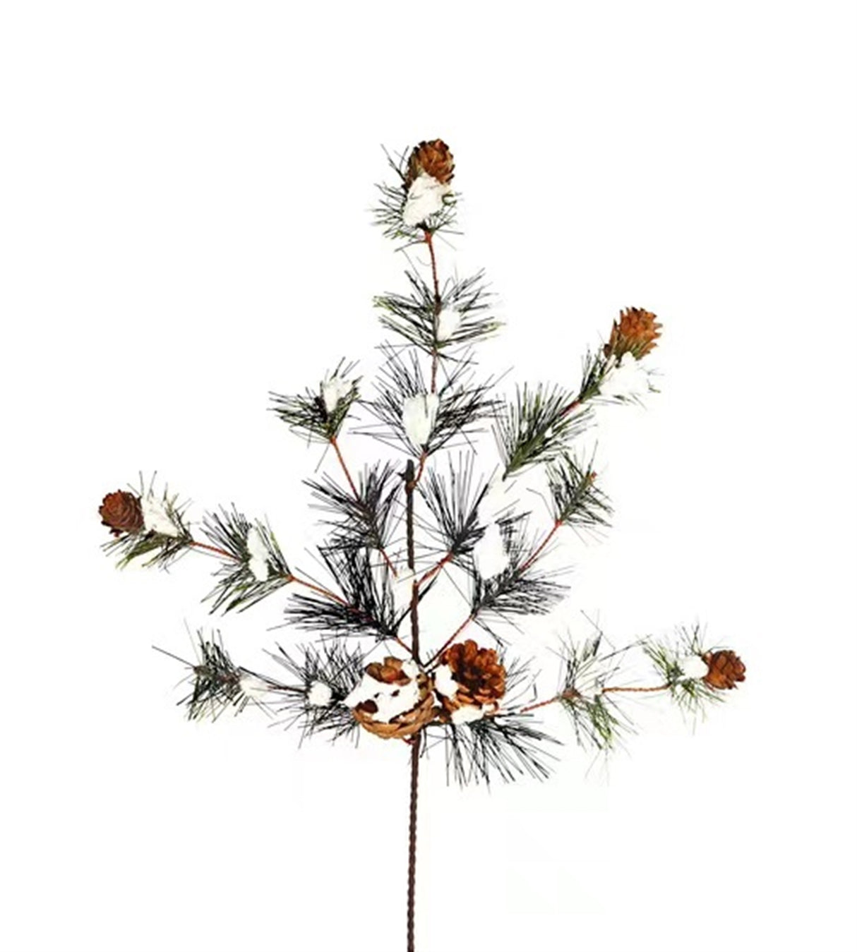 Snowy-Pine-Spray-(Set-of-6)-Christmas-Decor