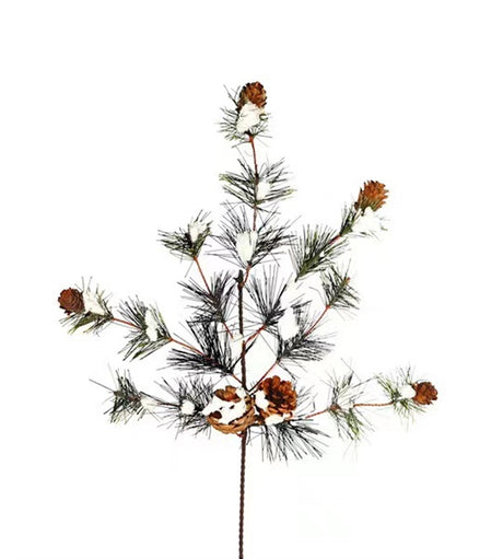 Snowy-Pine-Spray-(Set-of-6)-Christmas-Decor