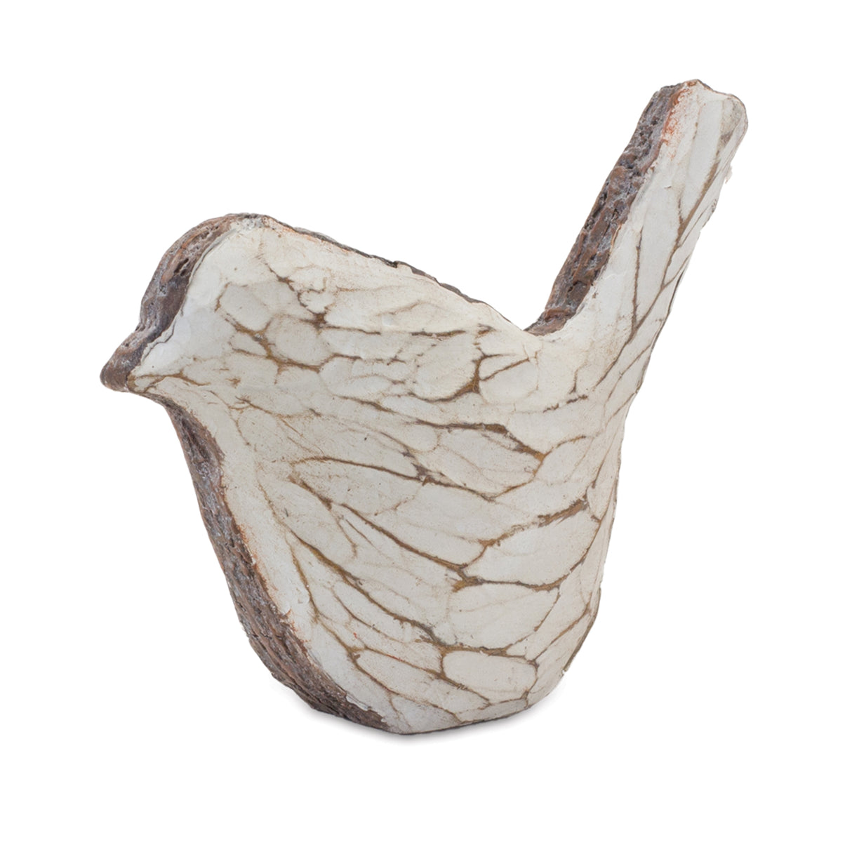 Carved bird figurine (set of 4)
