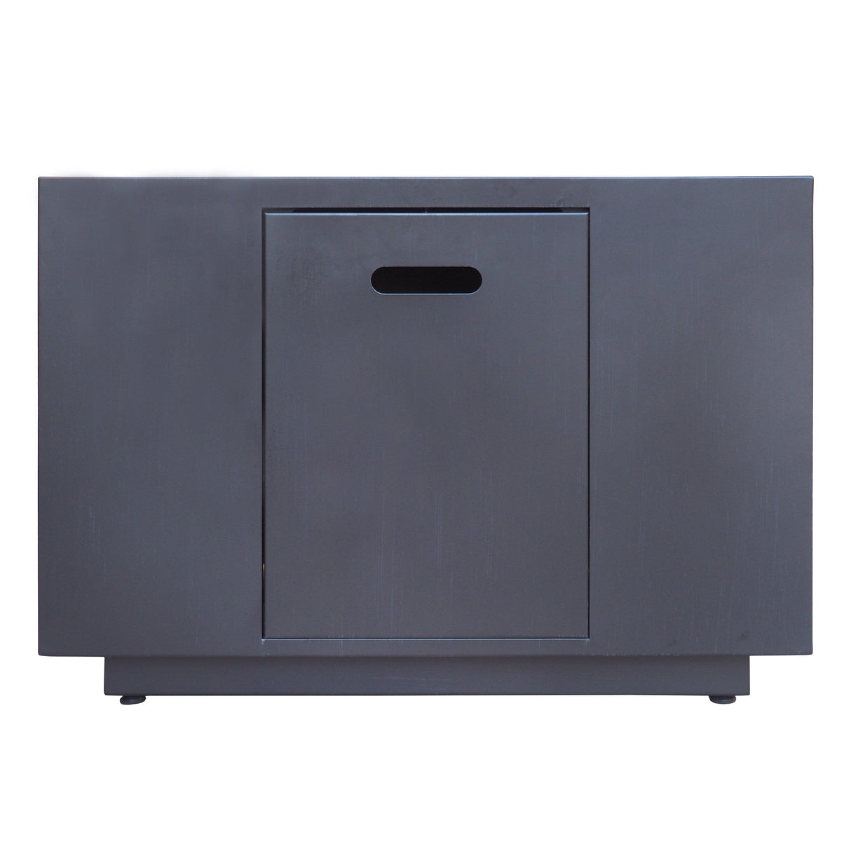 Outdoor Patio Propane Fire Pit 24" H x 31" W Square Iron Gas-burning Fire Pit