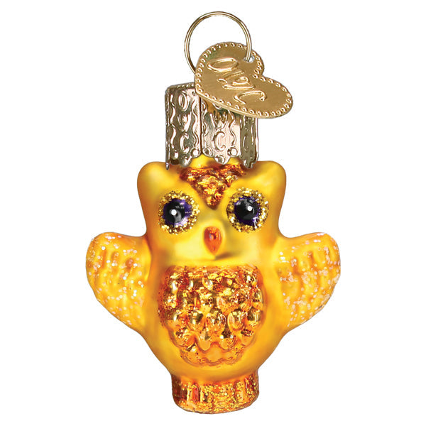 Mini Halloween Owl Ornament