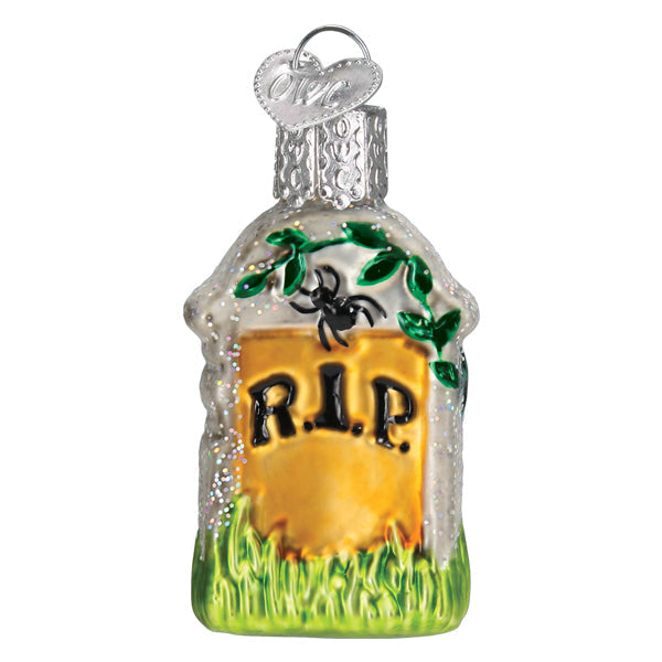 Mini Tombstone Ornament by Old World Christmas