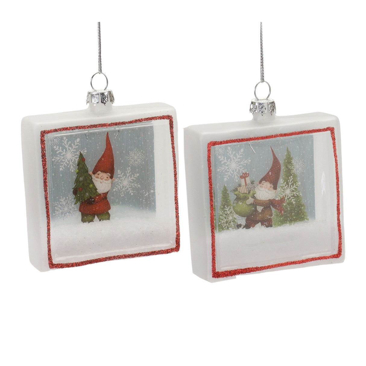 Glass-Gnome-Shadow-Box-Ornament-(Set-of-6)-Christmas-Ornaments