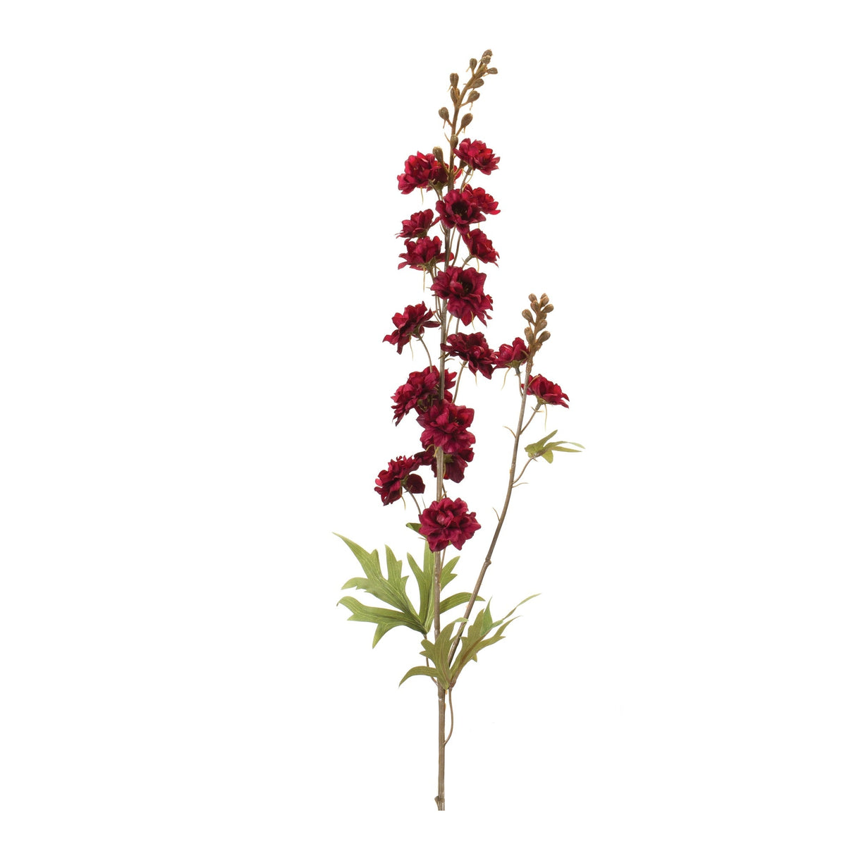 Delphinium-(Set-of-12)-Artificial-Non-Flowering-Plants