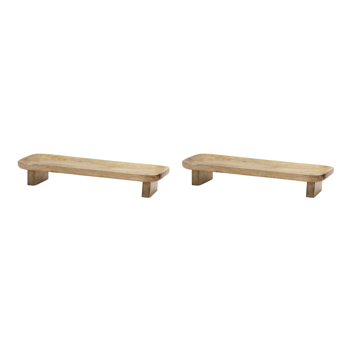 Mango Wood Tray (Set of 2)